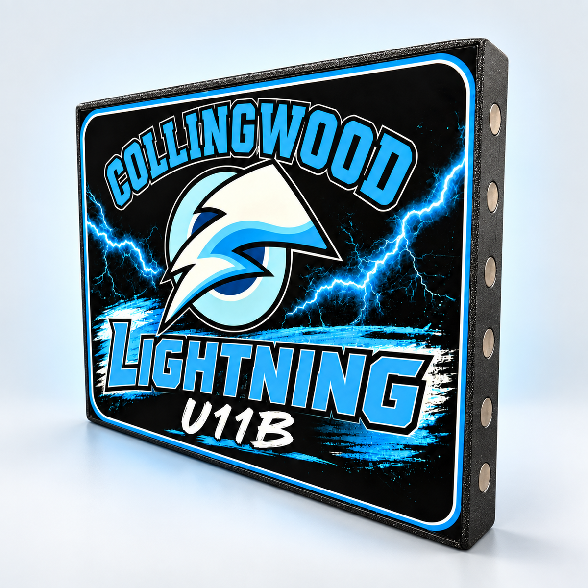 Custom Hockey Dressing Room Door Sign – Magnetic Team Sign