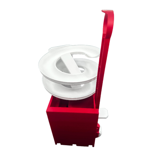 Golf Ball Dispenser - Red & White Edition