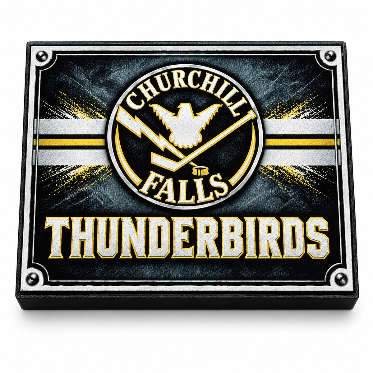 Custom Hockey Dressing Room Door Sign – Magnetic Team Sign