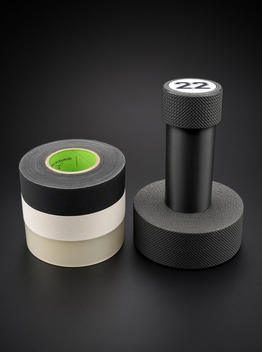 The Tape Tower – Hockey Tape & Stick Wax Organizer