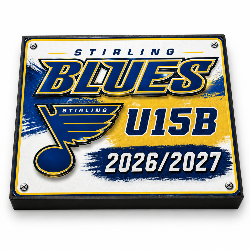 Custom Hockey Dressing Room Door Sign – Magnetic Team Sign